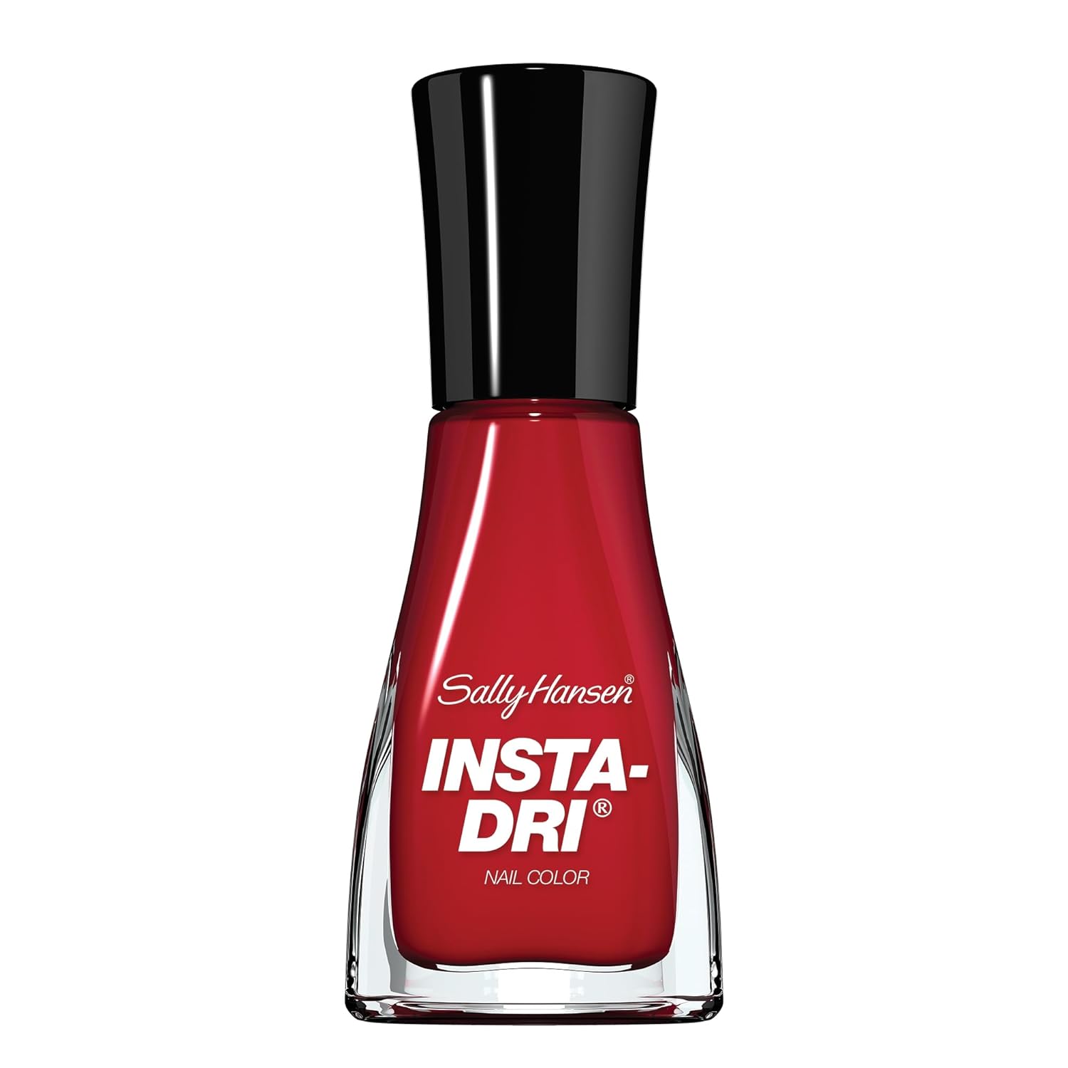 Sally Hansen Insta-Dri®, Asap Apple, Quick Dry, Long Lasting, Streak-Free Shine, Red Nail Polish