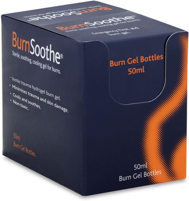 Reliance Medical BurnSoothe Gel Bottle - 50 ml, Sterile, Instant Burn Relief, Prevents Contamination, Safe for All Burns : Amazon.co.uk: Health & Personal Care
