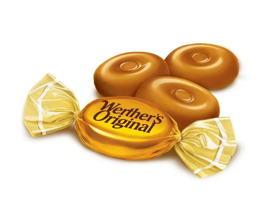 Werther'S Original Hard Caramel Candies - 2 Lbs Of Caramels - Delicious Classic Taste That Everyone Enjoys - Stock Up With 2 Lbs Of Candy