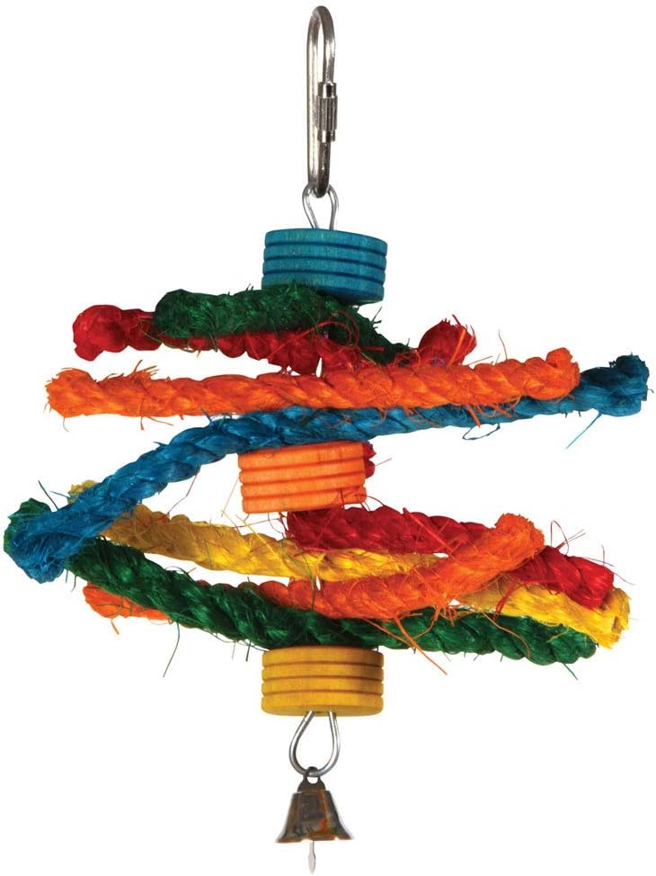 Zoo-Max Tournicotti Bird Toy, X-Small, 6 x 4-Inch :Pet Supplies