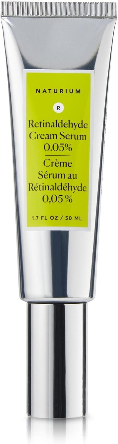 Naturium Retinaldehyde Cream Serum 0.10%, Advanced Smoothing Face & Skin Care| 1.7 Fl Oz / 50 Ml