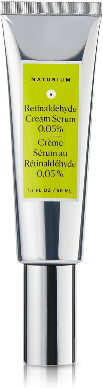 Naturium Retinaldehyde Cream Serum 0.10%, Advanced Smoothing Face & Skin Care| 1.7 Fl Oz / 50 Ml