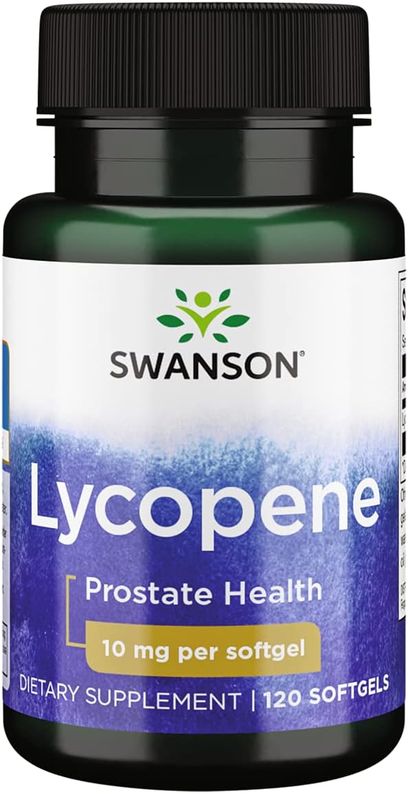 Swanson Lycopene 10 Milligrams 120 Sgels