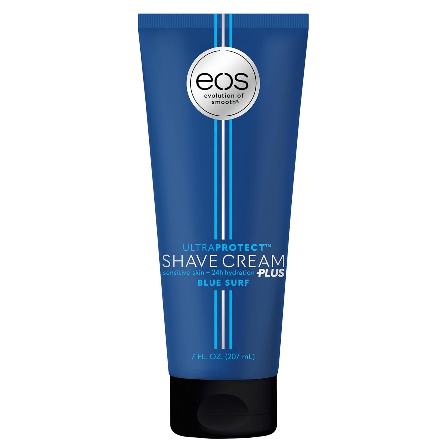 Eos Ultraprotect Men’S Shave Cream- Blue Surf, 24-Hour Hydration, Non-Foaming Formula, 7 Fl Oz