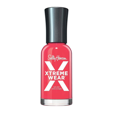 Sally Hansen Hard As Nails Xtreme Wear Nail Color, Rebel Red, 0.4 Fluid Ounce