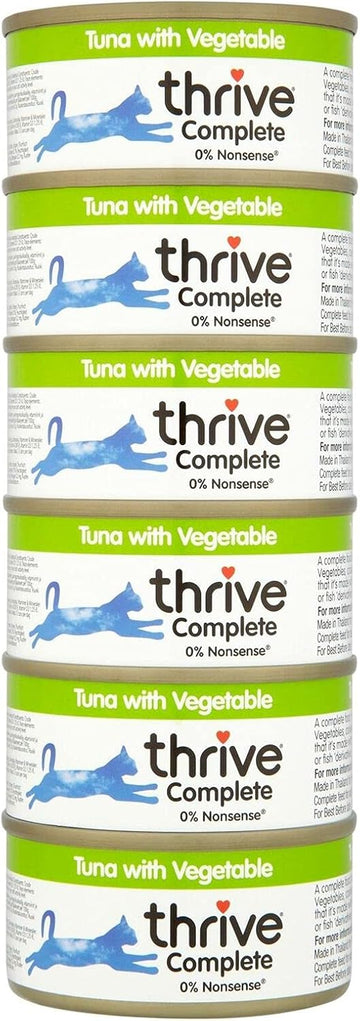 Thrive Cat Food Complete Tuna With Vegetable, Pack Of 6