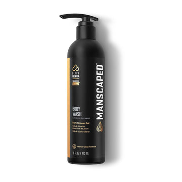 Manscaped® Men’S Ultrapremium Refined® Body Wash, Luxurious Clean Formula Infused With Aloe Vera And Sea Salt, Refreshing And Nourishing Daily Shower Gel For Hydrating Skin, (16 Oz)