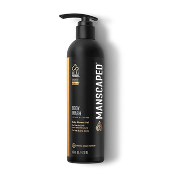 Manscaped® Men’S Ultrapremium Persevere® Body Wash, Luxurious Clean Formula Infused With Aloe Vera And Sea Salt, Refreshing And Nourishing Daily Shower Gel For Hydrating Skin, (16 Oz)