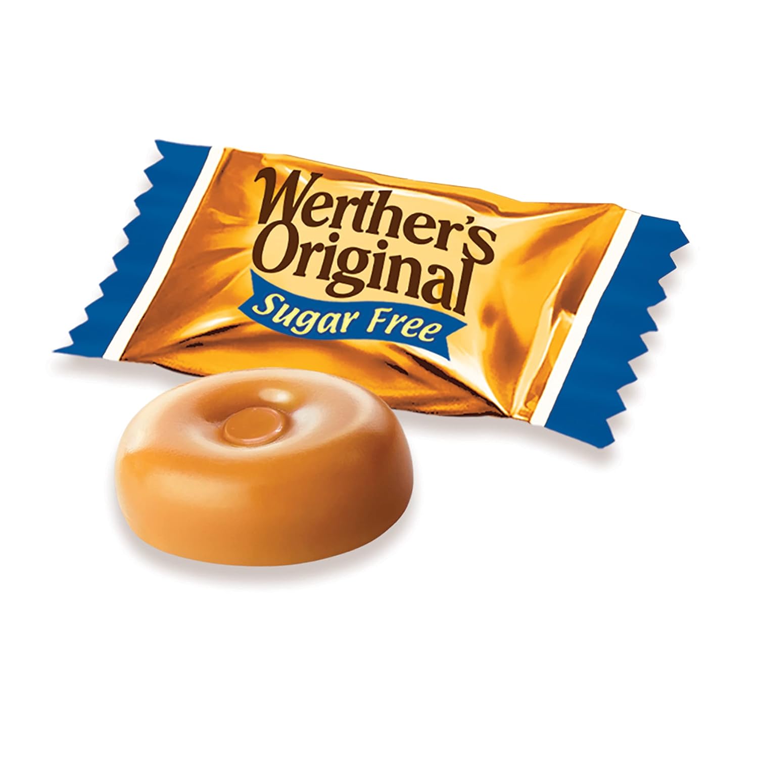 Werther'S Original Hard Sugar Free Caramel Candy, 7.7 Oz Bag : Grocery & Gourmet Food