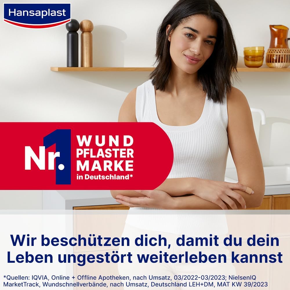 Hansaplast Sensitive Bandaging Tape 5 M X 2.5 Cm By Beiersdorf Ag (Vss)
