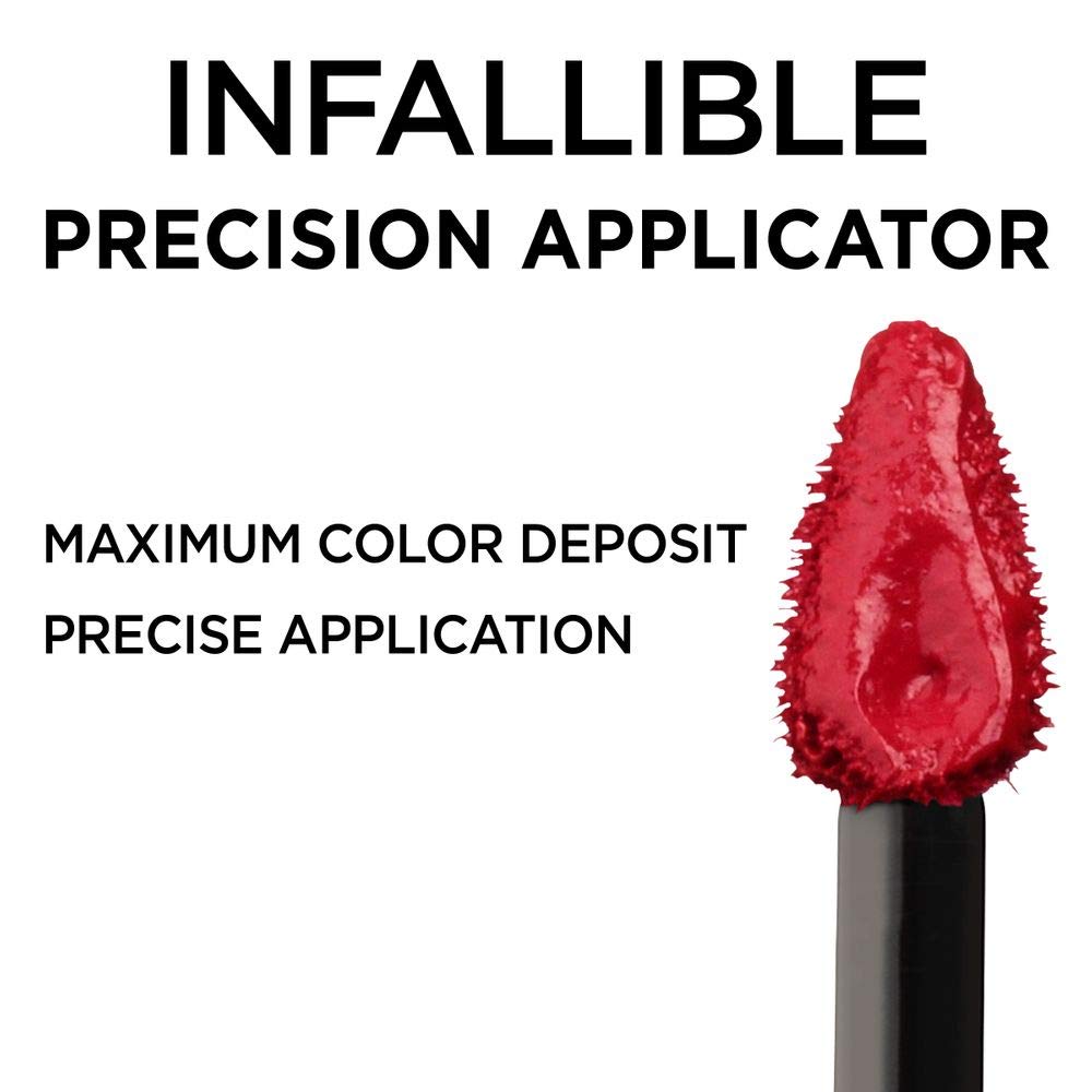L’Oreal Paris Makeup Infallible 8 Hour Hydrating Lip Gloss, Coral Sands, 0.21 Fl Oz : Beauty & Personal Care