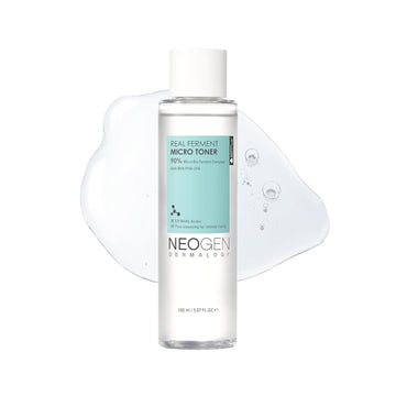 K-Beauty Neogen Dermalogy Real Ferment Micro Toner | Gentle Face Toner W/Triple Hyaluronic Acid & Aha, Bha, Pha, Lha Gentle Exfoliation 5.07 Fl Oz