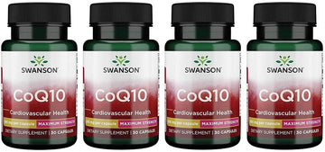 Swanson Coq10 200 200 Milligrams 30 Capsules (4 Pack)