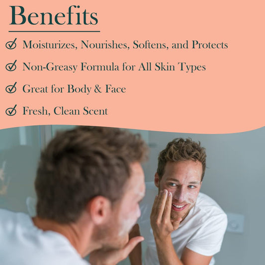 Baar Unscented Palma Christi Skin Lotion, 8 Fl. Oz