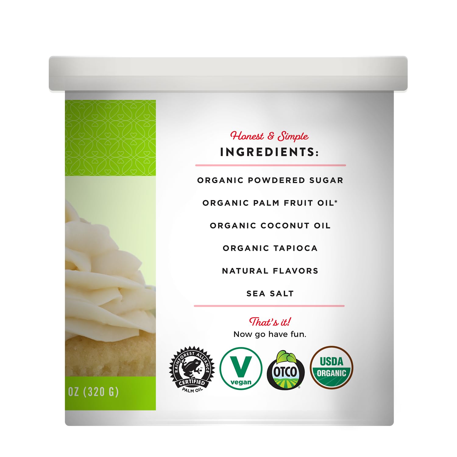 Miss Jones Baking Organic Buttercream Frosting, Perfect for Icing and Decorating, Vegan-Friendly: Cream Cheese (Pack of 1) : Grocery & Gourmet Food