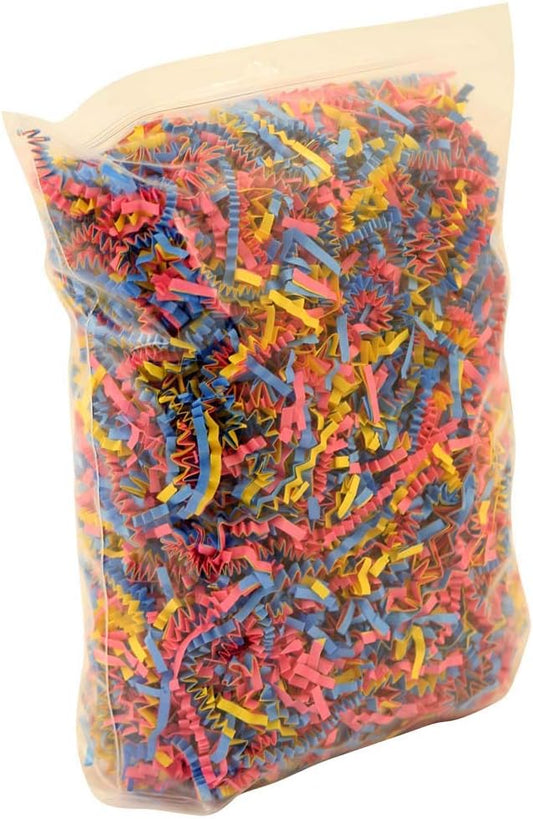 Superbird Coloured Crinkle Shredded Paper Strips Refill Pack for Parrot Toys :Pet Supplies