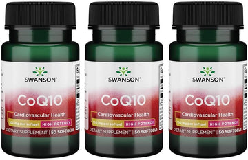 Swanson Coq10 100 100 Milligrams 50 Sgels (3 Pack)