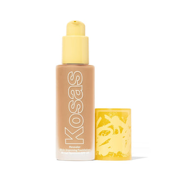 Kosas Revealer Skin-Improving Foundation With Spf 25 Protection - Hydrate, Brighten, Soothe, Plump, Protect Skin - Smoothing Texture, Natural Finish And Clean Formula - Light Cool 150