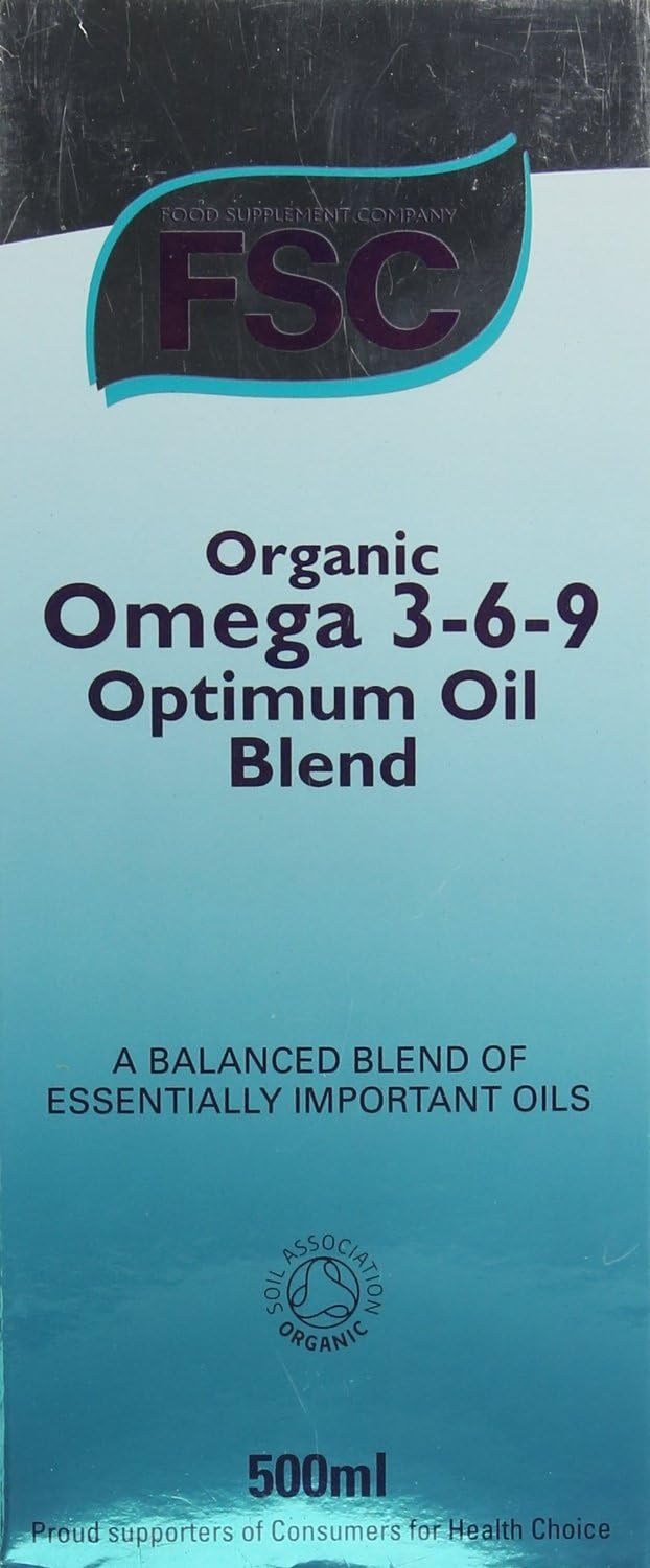 Fsc Organic Omega 3 6 9 Optimum Oil 500Ml (Pack Of 1)

540 Grams
