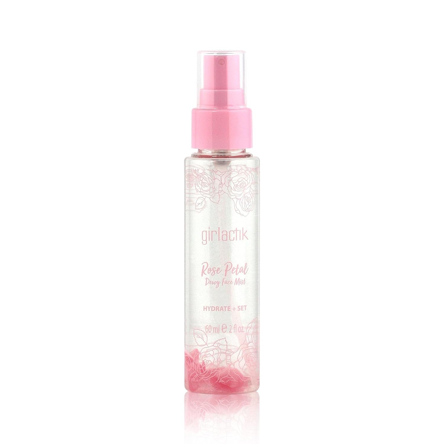 Girlactik Rose Petal Dewy Face Mist 2 Fl Oz