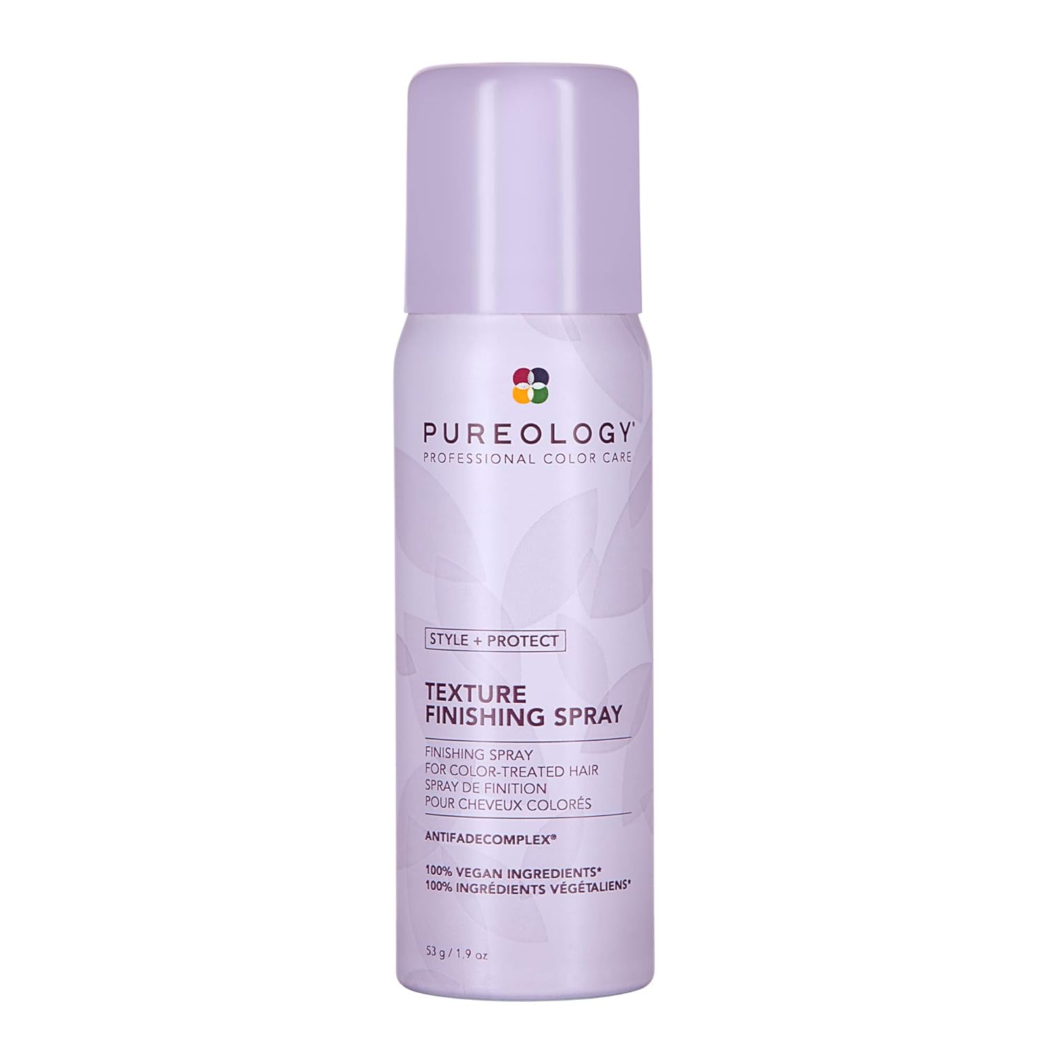 Pureology Style + Protect Texture Finishing Spray | For Color-Treated Hair | Lightweight Texturizing Spray | Sulfate-Free | Vegan | Updated Packaging | 1.9 Oz