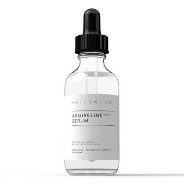 Argireline Peptide With Hyaluronic Acid Serum Face Care, Anti Wrinkle Face Serum, Dark Spot Remover & Face Brightening Serum, Facial Skin Care Products, 2 Oz Glass Bottle