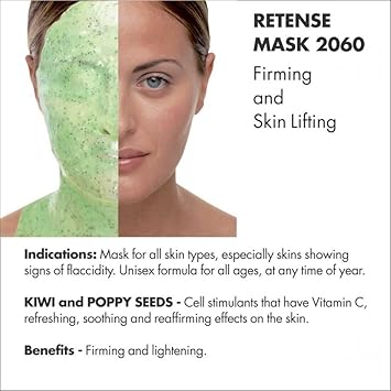 Casmara Re6Tense Mask 2060 1 Unit Firming Soothing Peel Off Mask Gel (100 Ml) + Powder (25 Gr) : Beauty & Personal Care