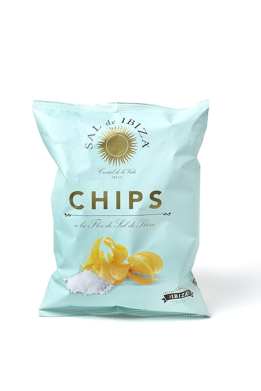 Sal De Ibiza Potato Chips With Fleur De Sel 4.41 Ounces