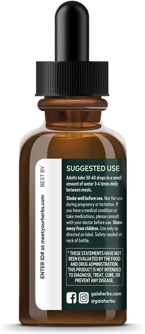 Gaia Herbs Milk Thistle Seed, 1- Bottle (Pack of 2)