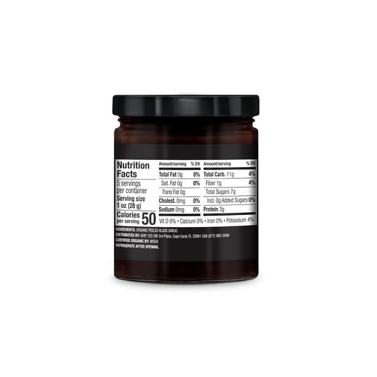 Dr. Mercola Solspring Organic Fermented Black Garlic - Peeled, 1 Jar (5 Oz.), Made In Usa, Usda Organic, Gluten Free, Soy Free, Vegan