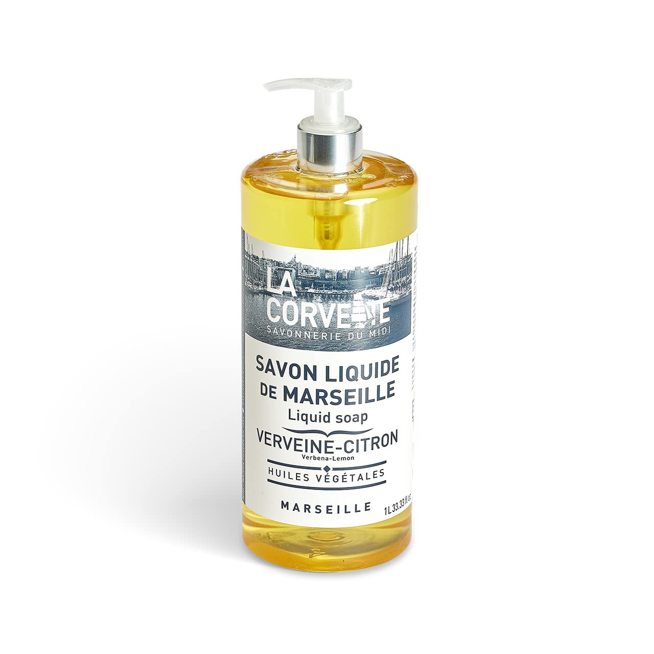 La Corvette Marseille Liquid Soap Verbena-Lemon, 1L