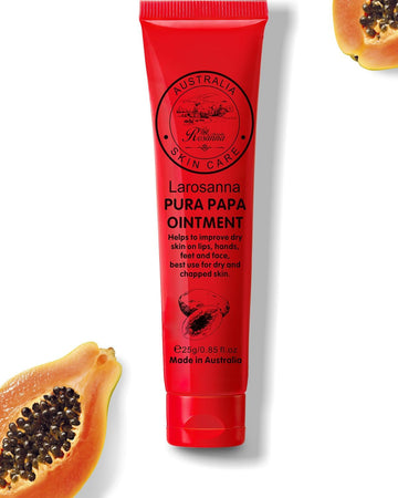 Pura Papa Ointment 25G, Pawpaw Ointment Moisturizing Cream Imported Directly From Australia(Red)