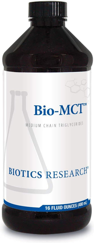 Biotics Research Bio Mct Brain Fuel, Brain Energy, Pure Energy, Medium Chain Triglycerides, Mct, Caprylic Triglyceride 16 Fluid Ounces