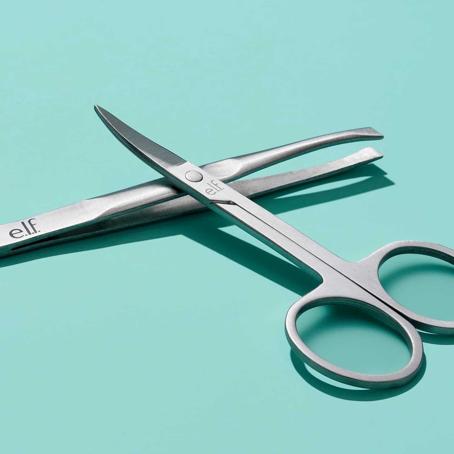 E.L.F. On Point Brow Kit, Duo Of Pro-Quality Eyebrow Scissors & Tweezers For Shaping Eyebrows, Great For Precise Shaping, Vegan & Cruelty-Free : Beauty & Personal Care