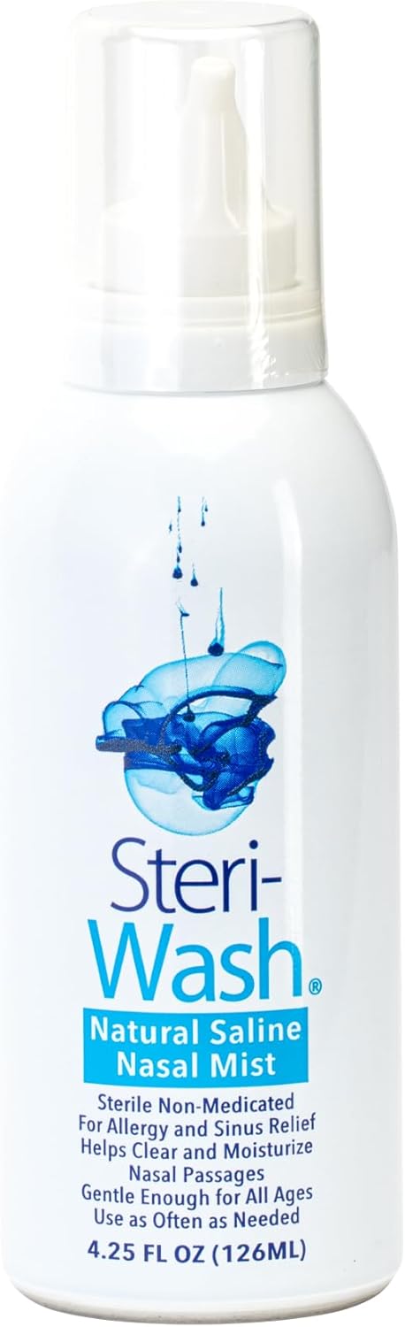 Steri - Wash Sterile Saline Nasal Spray 4.25 Oz