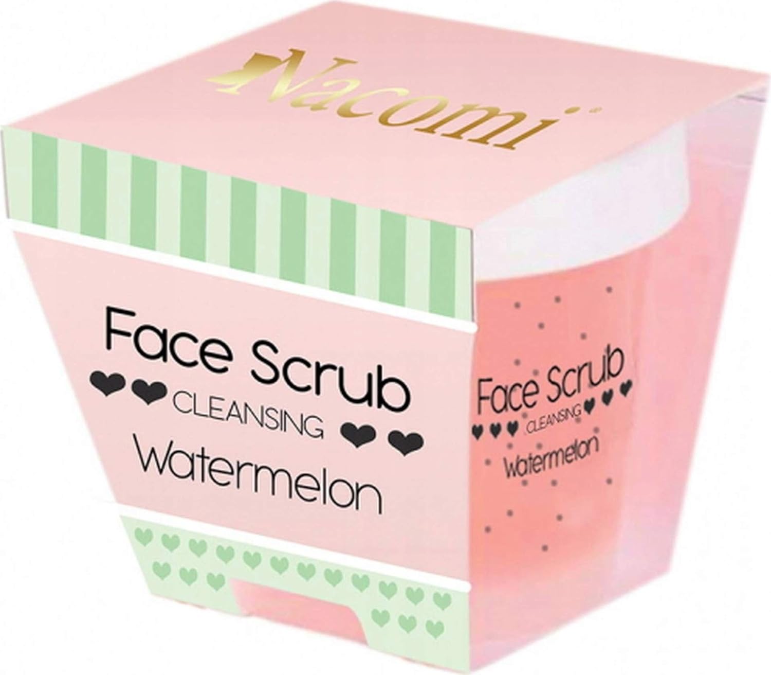 Nacomi Natural Watermelon Face And Lip Scrubs 80G