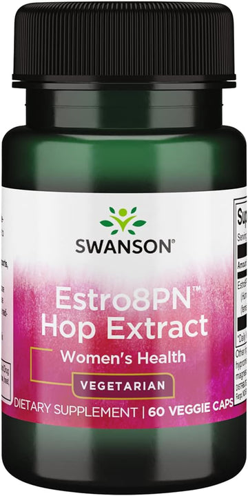 Swanson Estro8Pn Hop Extract 10 Milligrams 60 Veg Capsules