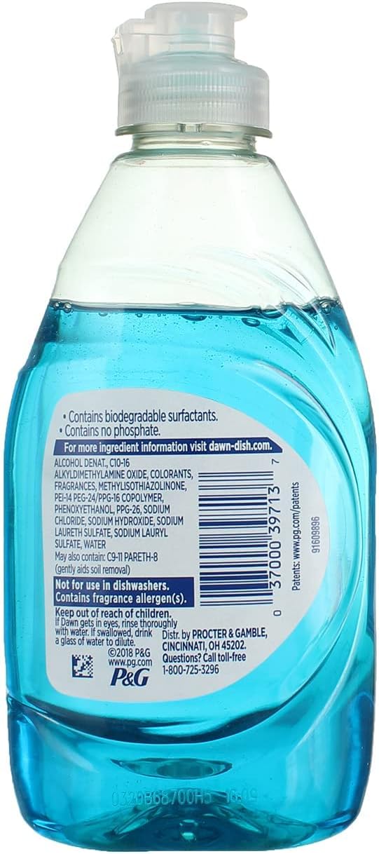 2 Pack Dawn Ultra Dishwashing Liquid : Health & Household