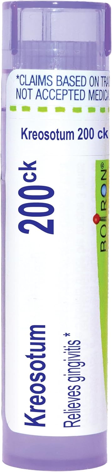 Boiron Kreosotum 200Ck Homeopathic Medicine For Gingivitis - 80 Pellets