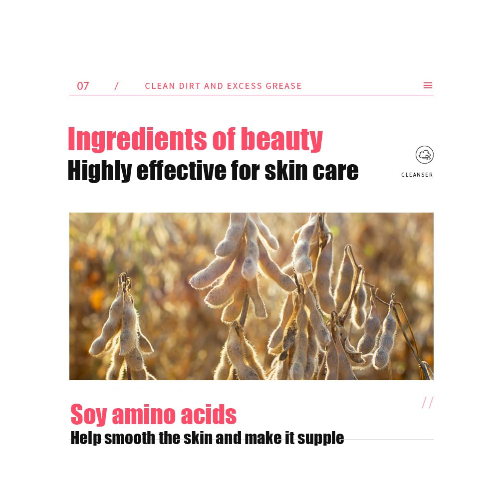Bioaqua Peach Cleanser Foam Amino Acid Clarifying Facial Skin Cleansing 100G / 3.53Oz : Beauty & Personal Care