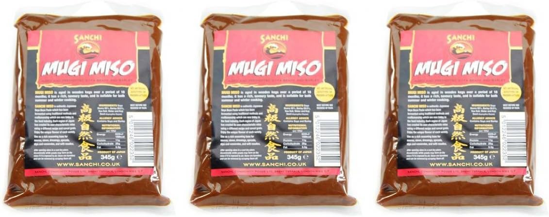 Sanchi Mugi Miso 345 G (Pack Of 3)