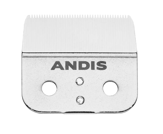 Andis 04604 Outliner Ii Trimmer Replacement Blade – Made Of Stainless And Carbon Steel, Close-Cutting Square Blade, Deep Tooth Blade For Crisp Outlines & Designs - For Go & Gto Trimmers, Silver