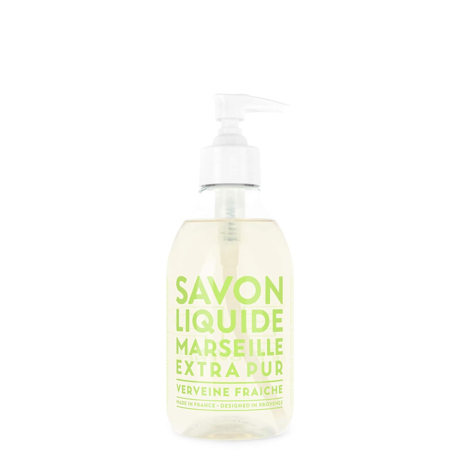 Compagnie De Provence Savon De Marseille Extra Pure Liquid Soap - Fresh Verbena - 10 Fl Oz Plastic Pump Bottle