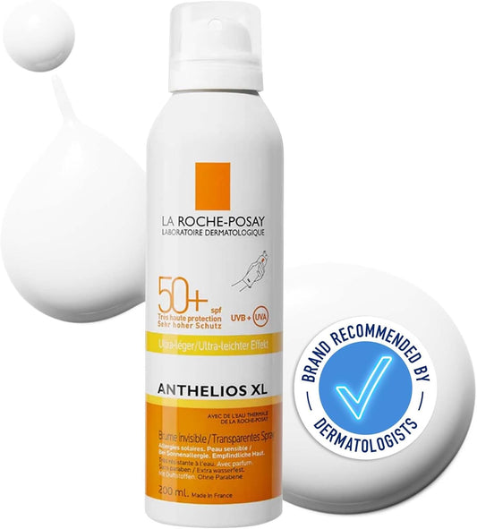 La Roche-Posay Anthelios Sun screen Ultra-Light Body Mist SPF50+ 200ml : Amazon.co.uk: Beauty