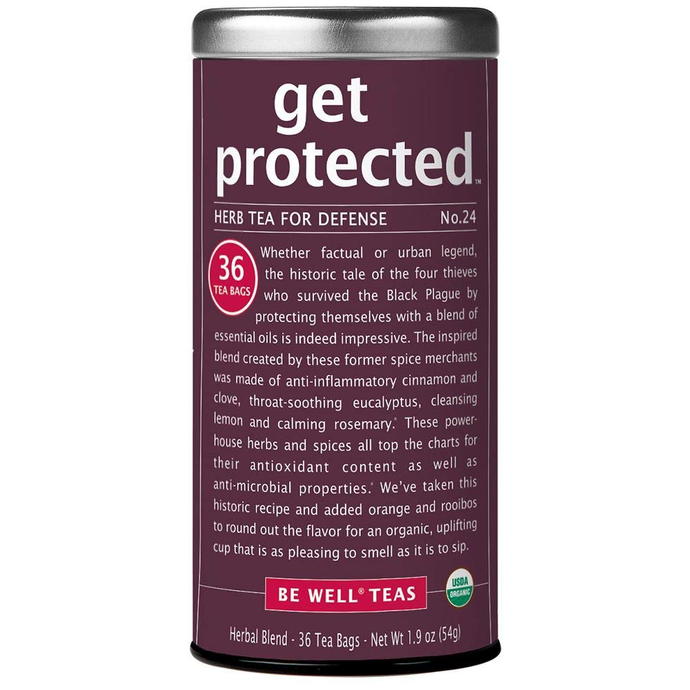 The Republic Of Tea Get Protected - No. 24 Herb Tea For Defense, 36 Tea Bags