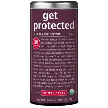 The Republic Of Tea Get Protected - No. 24 Herb Tea For Defense, 36 Tea Bags