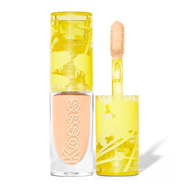 Kosas Mini Revealer Concealer - Medium Coverage Makeup, Conceals Dark Circles Under The Eyes, Dark Spots And Blemishes (Tone 04)