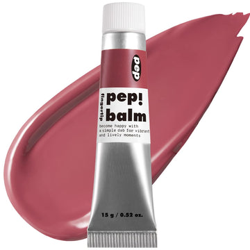 I'M Meme Multi-Use Lip And Cheek Tint - Pepbalm | Wtih Shea Butter, Gift, Liquid Blush And Lip Paint, Travel-Friendly, Valentine Day Gift, 003 Pause, 0.52 Oz