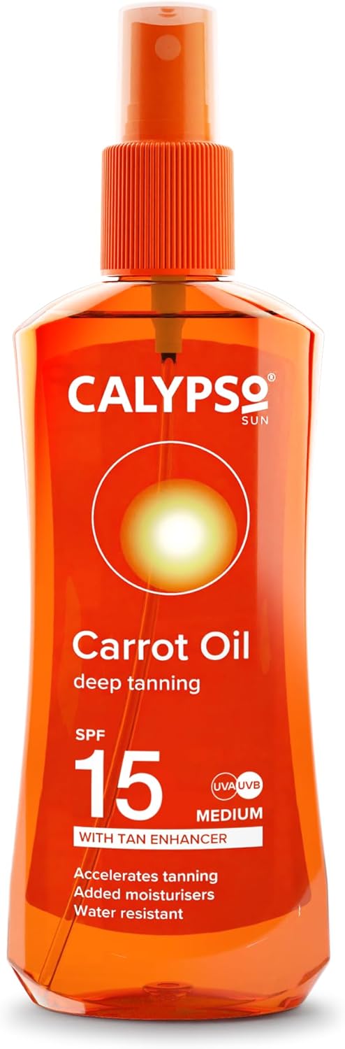 Calypso Carrot Oil With Tan Extender Spf6 (2)