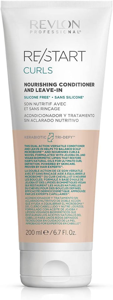 Revlon Professional Re/Start Curls Nourishing Conditioner And Leave-In 200 Ml